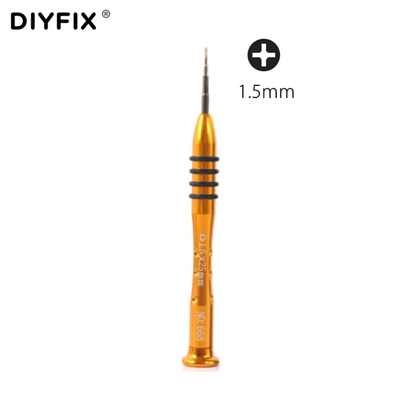 DIYFIX 1,5 мм крестовина крестовина прецизионная отвертка для мобильного телефона DIY ремонт отверстие инструмент