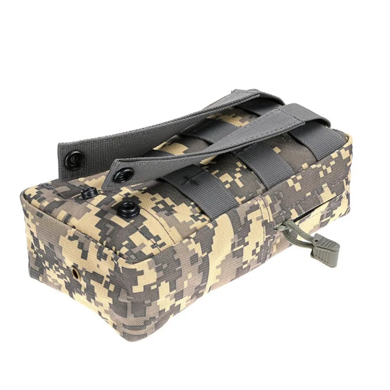 Outdoor Tactical Molle Waist Bag 1000D Oxford Black Military Storage Fanny Pack Для охотничьего рюкзака Tactical Vest Attachment