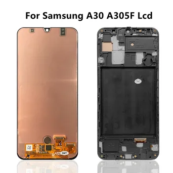 100% тест AMOLED для Samsung Galaxy A30 ЖК-дисплей Сенсорный дисплей Дигитайзер для Samsung A30 A305 A305F A305FN A305G A3050 Экран  0