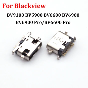 2-100 шт. Тип C USB Зарядное устройство Зарядка Док-станция Порт Штепсельный разъем для Blackview BV9100 BV5900  10