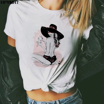2020 новая мода личность красота футболка с принтом женщины хипстер сексуальная футболка женская харадзюку белые топы футболка  3