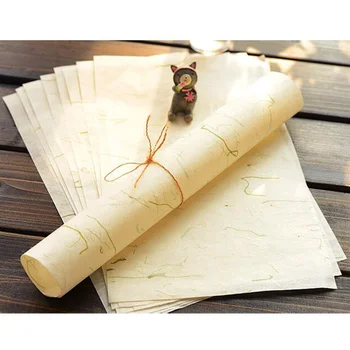 40 листов натуральная каллиграфическая бумага Xuan Бумага Чернила для письма Китайская каллиграфическая бумага Художники Ремесленные принадлежности  5
