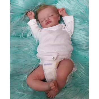48 см Baby Reborn Кукла Розали Реалистичный Soft Touch Плюшевый Малыш Многослойная Живопись 3D Кожа с видимыми венами  10