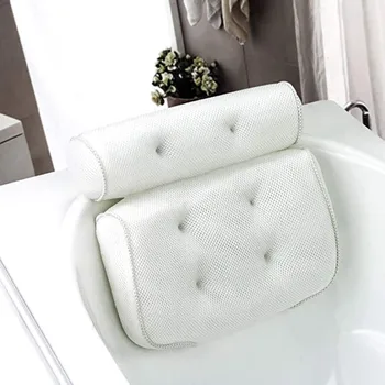  Bath Spa Pillow Подушка для шеи и спины Пена Комфортная ванна Ванна Сетка Подушка для ванны Принадлежности для ванной  5