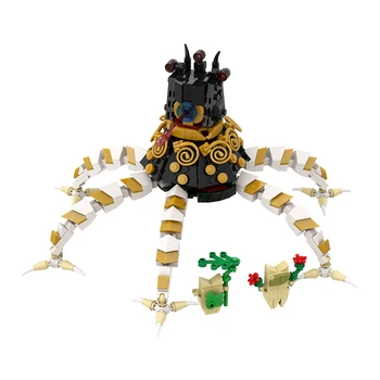 Gobricks Moc Игровой персонаж Zeldaed Ruins Guardian Строительные блоки Фигурка Кубики Развивающие игрушки для детей Подарок  10