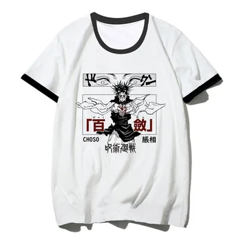 Jujutsu Kaisen футболка женская графическая манга дизайнерская футболка женская графическая аниме дизайнерская одежда  5