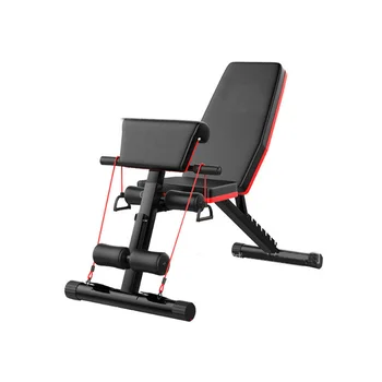  NEW Регулируемый стул для фитнеса Гиперэкстензия Упражнение Брюшной пресс Римский стул для дома и тренажерного зала Тренажеры для спины  10