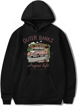 Outer Banks Pogue Life 2023 Толстовка с капюшоном Модный свитер с капюшоном Повседневная одежда унисекс  5
