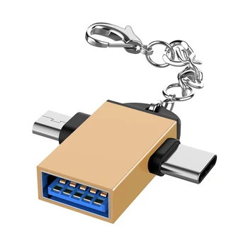 Plug And Play Адаптер OTG Высококачественные конвертеры USB-мыши Удобная передача данных Преобразователь передачи данных USB 3.1 Долговечный  10
