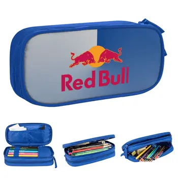 Reds Double-Bull Pen Box Двухслойная детская школьная принадлежность большой емкости Пенал Удивительный подарок  10