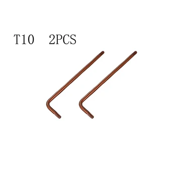 T30 T27 T20 T25 T10 T15 Torx Гаечный ключ для отвертки 2 шт. Двухсторонний дизайн Высокая твердость и хорошая ударная вязкость  5