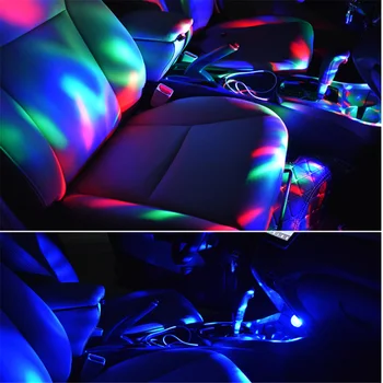 авто USB Неоновые цветные фонари для SEAT Altea Toledo MK1 MK2 Ibiza Cupra Leon Cupra для Skoda Fabia Rapid octavia  5