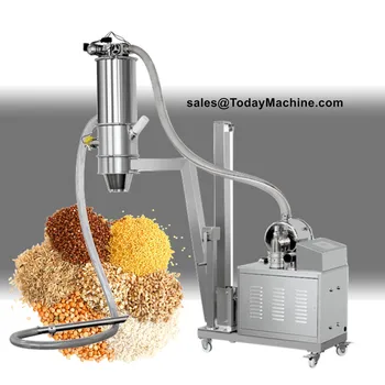  Автоматическая машина для загрузки вакуумного бункера для конвейерного питателя порошка кофейных зерен  4