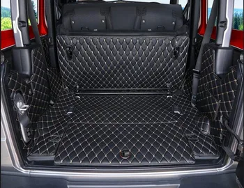 Высокое качество! Специальные коврики для багажника автомобиля для Jeep Wrangler JL 2024-2019 2-дверный прочный грузовой вкладыш багажник коврик чехол, бесплатная доставка  5