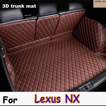 Высокое качество! Специальные коврики для багажника автомобиля для Lexus NX 350h 2022 прочные коврики для багажника, коврики для грузового вкладыша для NX350h, бесплатная доставка  5