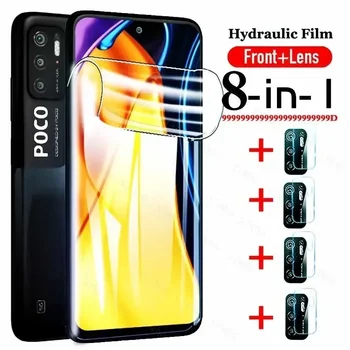 Гидрогелевая пленка Poko M3 Pro Poco F3 X3 Pro Pro Защитное стекло для экрана Xiaomi Poco X4 NFC M3Pro 5G Pocco Pocophone X3Pro X F M 4 5  5