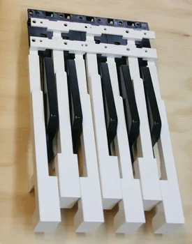 Для Korg SP170 SP-170 Black White Piano Key Клавишная часть используется  10