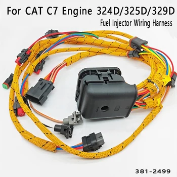 Замена троса жгута проводов двигателя нового экскаватора 381-2499 3812499 для Caterpillar CAT C7 324D/325D/329D  5