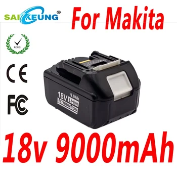  Заменить Makita 18V Tool BL1850B Battery4,0 Ач 6,0 Ач 7,0 Ач 8,0 Ач 9,0 Ач, совместим с BL1840B BL1860B BL1830 BL1815 BL1820  10