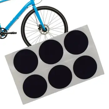 Заплатки для ремонта велосипедных шин 6 шт. Предварительно приклеенные заплатки для ремонта проколов Аксессуары для велосипедных шин для шоссейного велосипеда Горный велосипед Складной  5