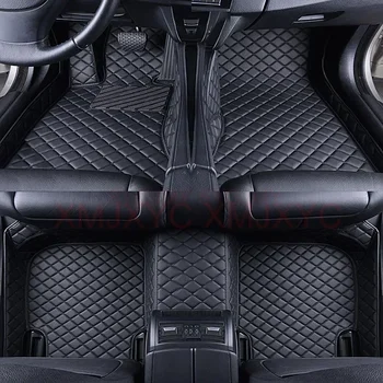 Изготовленные на заказ 3D автомобильные коврики для Cadillac CTS 2014-2019 CTS 2 Двери 2011-2012 ATS 2013-2019 Аксессуары для интерьера Искусственная кожа  5