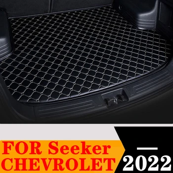  Коврик багажника автомобиля для Chevrolet Seeker 2022 Задний грузовой вкладыш Хвостовой багажник Лоток для багажа Защитная подушка Ковер Детали интерьера Аксессуары  5