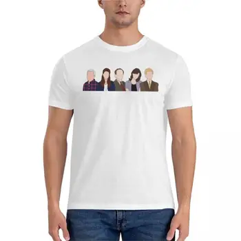 летние мужские черные мужские футболки Frasier cast Приталенные забавные футболки на заказ футболки на заказ Мужские хлопковые футболки оверсайз  5