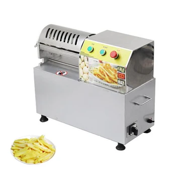  Многофункциональная машина для нарезки картофеля фри Электрическая машина для картофеля фри Коммерческий резак для овощного картофеля 220 В 110 В  5