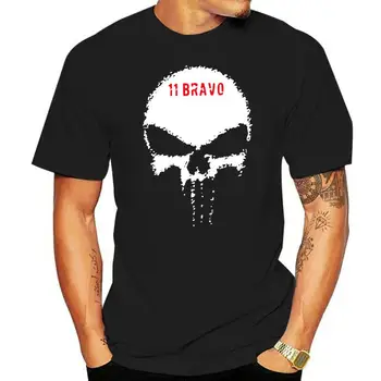 Мужская футболка 11 Bravo Военная рубашка Унисекс Футболка женская футболка топ  4