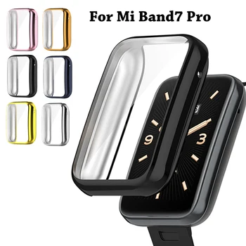 Мягкий чехол для Xiaomi Mi band 7 Pro Защитная пленка для экрана Mi band7 Pro Miband 7pro Универсальный чехол  5