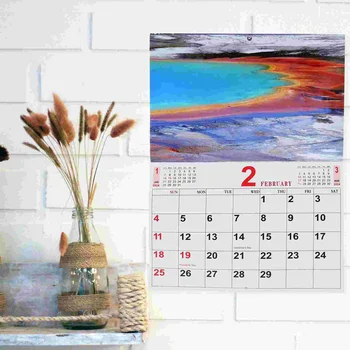 Настенный календарь для организации ландшафтного фотодизайна Календарь Подвесной календарь Календарь на месяц  10