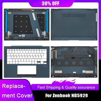  Новая задняя крышка ЖК-дисплея для ноутбука Asus Zenbook серии NB5929 Подставка для рук Верхняя нижняя базовая крышка Замена задней крышки Синий A C D Оболочка  10