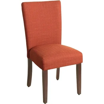 Обеденный стул Классический мягкий обеденный стул, цельная деталь для сборки, ножки из темного ореха  10