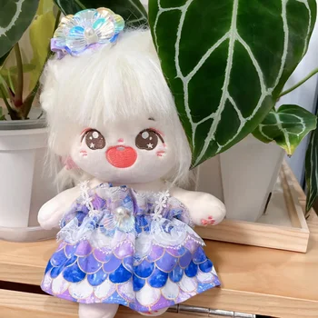 Оригинальный милый сладкий костюм для 20 см плюшевая мягкая кукла наряд игрушка без атрибута смена одежды косплей рождественский подарок  5