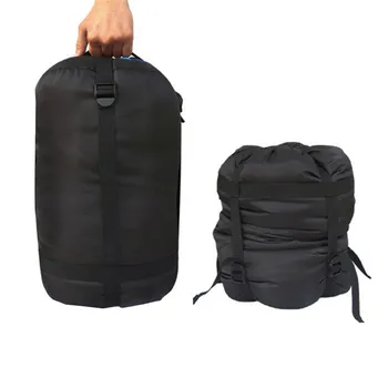 Открытый водонепроницаемый компрессионный спальный мешок Спортивный чехол Удобный легкий пакет для хранения Кемпинг Путешествия Дрифт Походная сумка  4