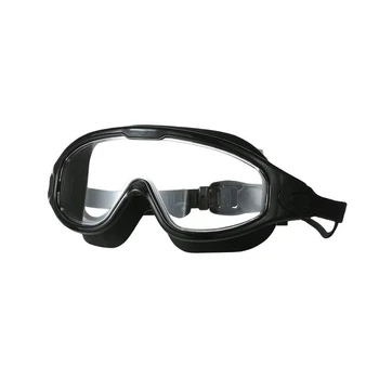 Очки для плавания для взрослых Регулируемая герметичность с берушами Силиконовые очки для плавания Маска для дайвинга HD Очки с защитой от запотевания  10