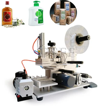  Плоская квадратная этикетировочная машина для бутылок Двухсторонняя машина для печати этикеток с парфюмерным рисунком  10