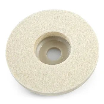 Прочная шерстяная войлочная полировальная подушка Износостойкий диск для полировки мебели Автомобильный воск  10