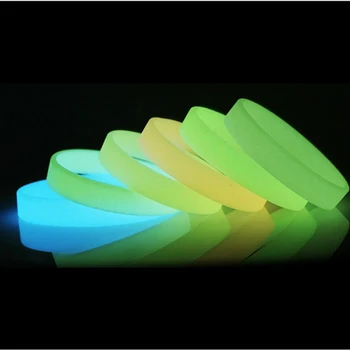 Силиконовая светящаяся резиновая повязка для мужчин и женщин Баскетбольные спортивные браслеты Силиконовые браслеты 8 цветов  10