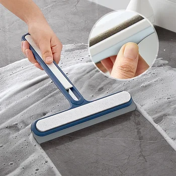  Силиконовая щетка для стеклоочистителя окон Очиститель зеркал в ванной комнате с ракелем для душа Hanlde Инструменты для уборки дома  5