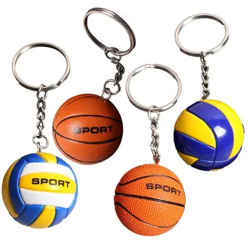 Спортивные брелоки для мячей Баскетбольная вечеринка Брелоки Брелоки Футбол Бейсбол Баскетбол Спортивный брелок для ключей от автомобиля Рюкзак  10
