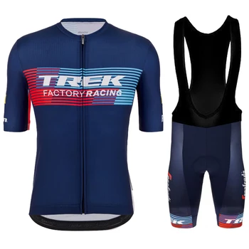 Спортивный комплект TREK Профессиональная велосипедная рубашка Мужская блузка Костюмы 2024 Куртка Шорты Горный велосипед Мужчина Mtb Одежда Maillot Cyclisme  5