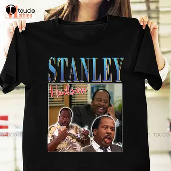 Стэнли Хадсон Винтажная футболка Рубашка из офисного телесериала Рубашка из фильмов 90-х годов Рубашка Стэнли Хадсона для фанатов Xs-5Xl Рождественский подарок  5