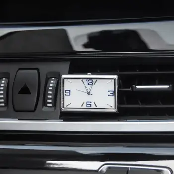  Уникальные аналоговые автомобильные часы Цифровая стрелка Приборная панель Интерьер Светящиеся кварцевые аналоговые часы  5