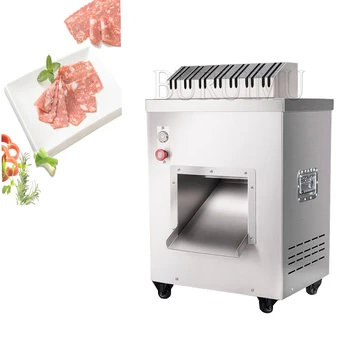 Электрическая машина для нарезки мяса Автоматическая мясорубка Слайсер Блок Машина для нарезки мяса  5