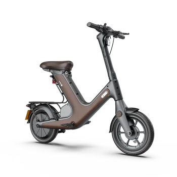 Электрический велосипед Городская мобильность Светодиод Максимальная скорость 30 км / ч Электрический велосипед 14 дюймов 400 Вт 48 В 10,4 Ач Съемный литиевый аккумулятор Электронный велосипед  5