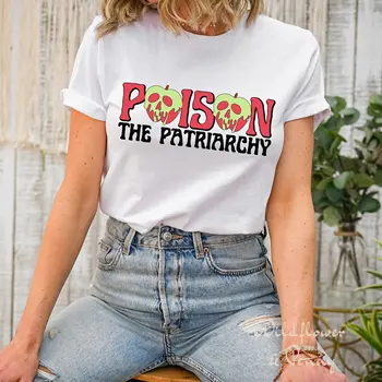 Ядовитая рубашка патриархата Феминистская рубашка ведьмы Права женщин  5
